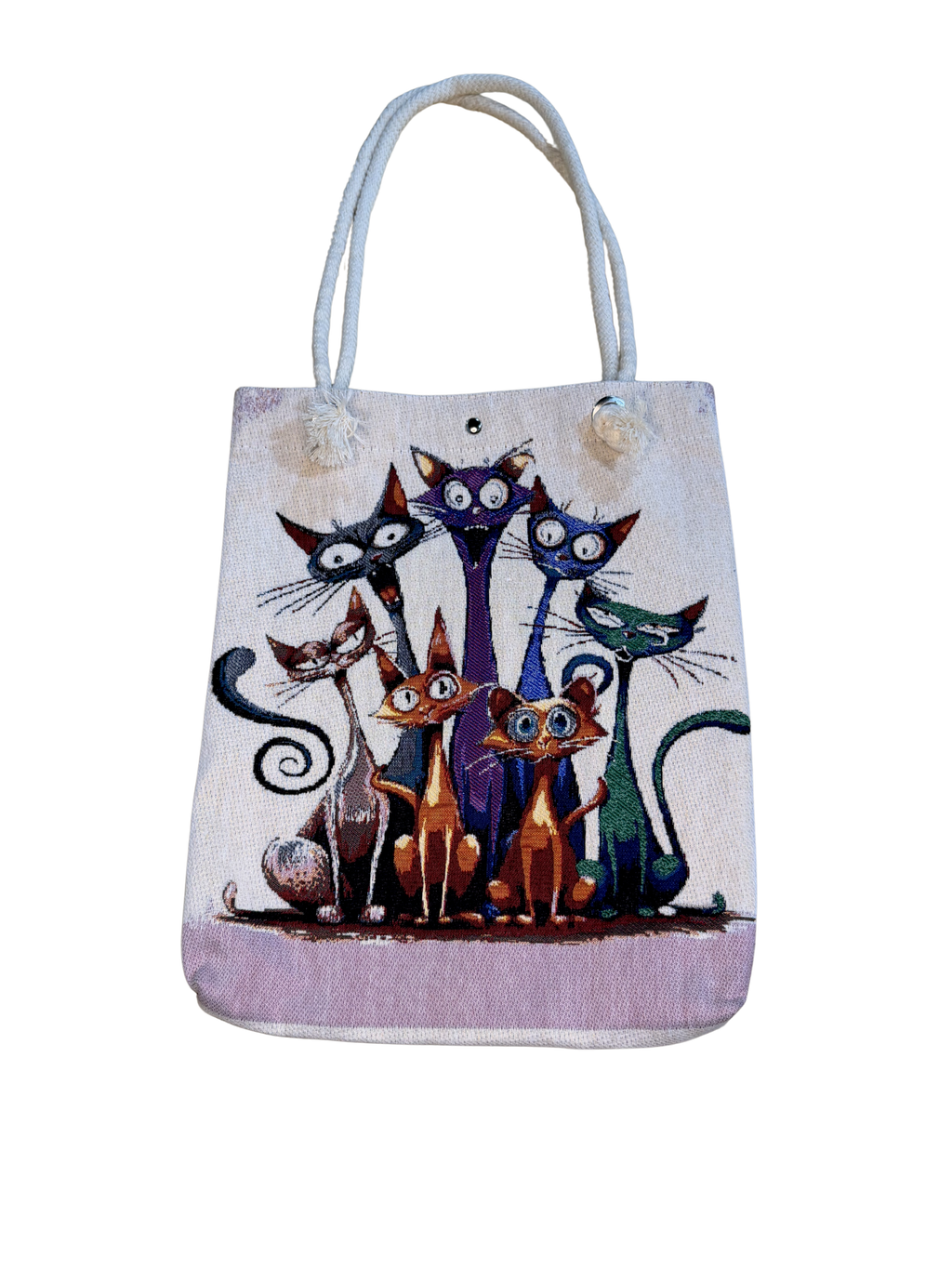 Wholesale Cotton Tote Bag Collection – Assorted Artistic Prints – Reusable Shoulder Bags – 13.5" x 16"