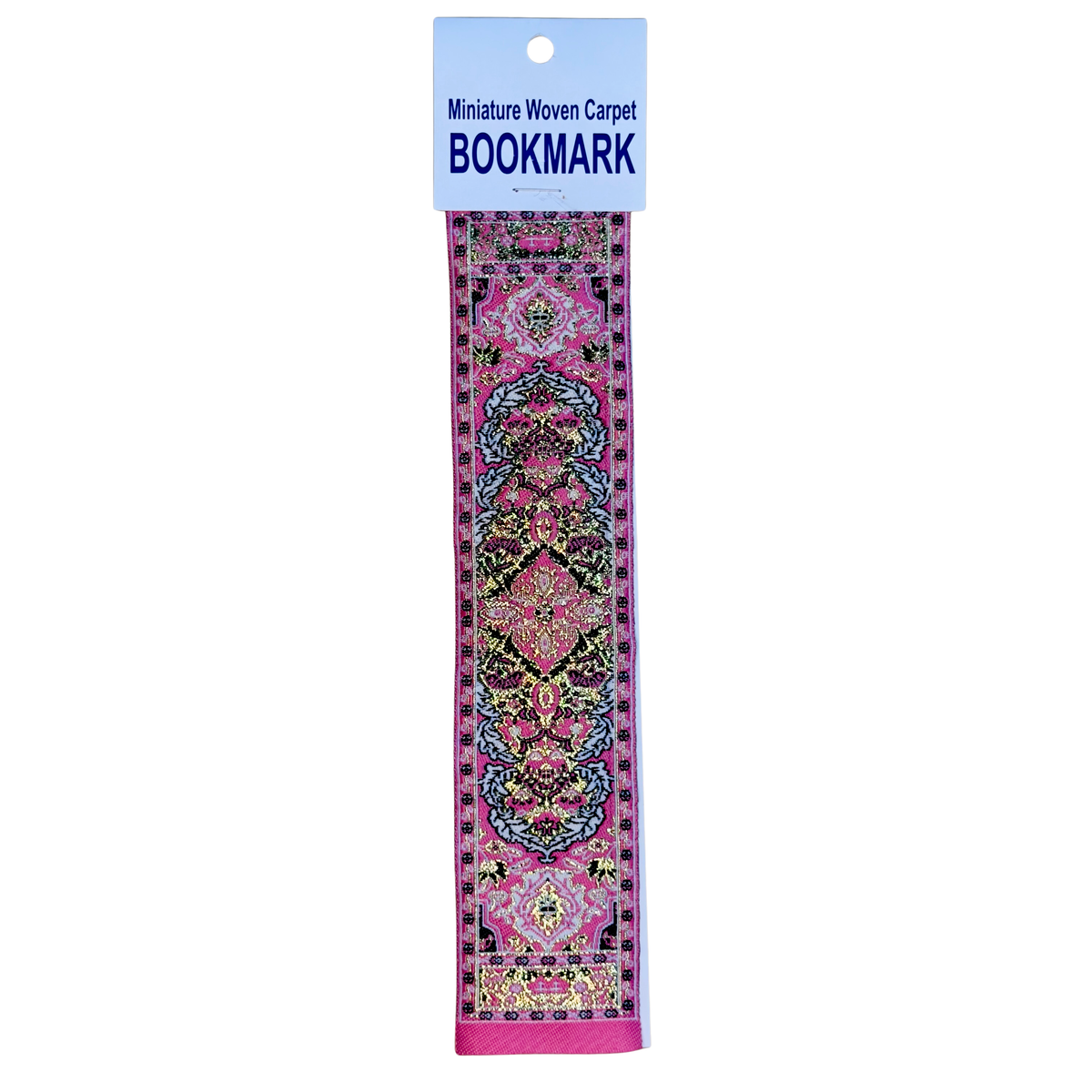 Woven Bookmarks Bulk Pack (100-Pack) – Assorted Designs, 2" x 9.5