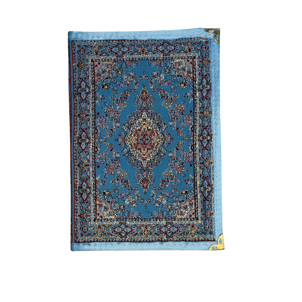 Woven Fabric Journal Notebook – Assorted Turkish Inspired Designs – 5.5 x 8 Inch Decorative Hardcover Notebook