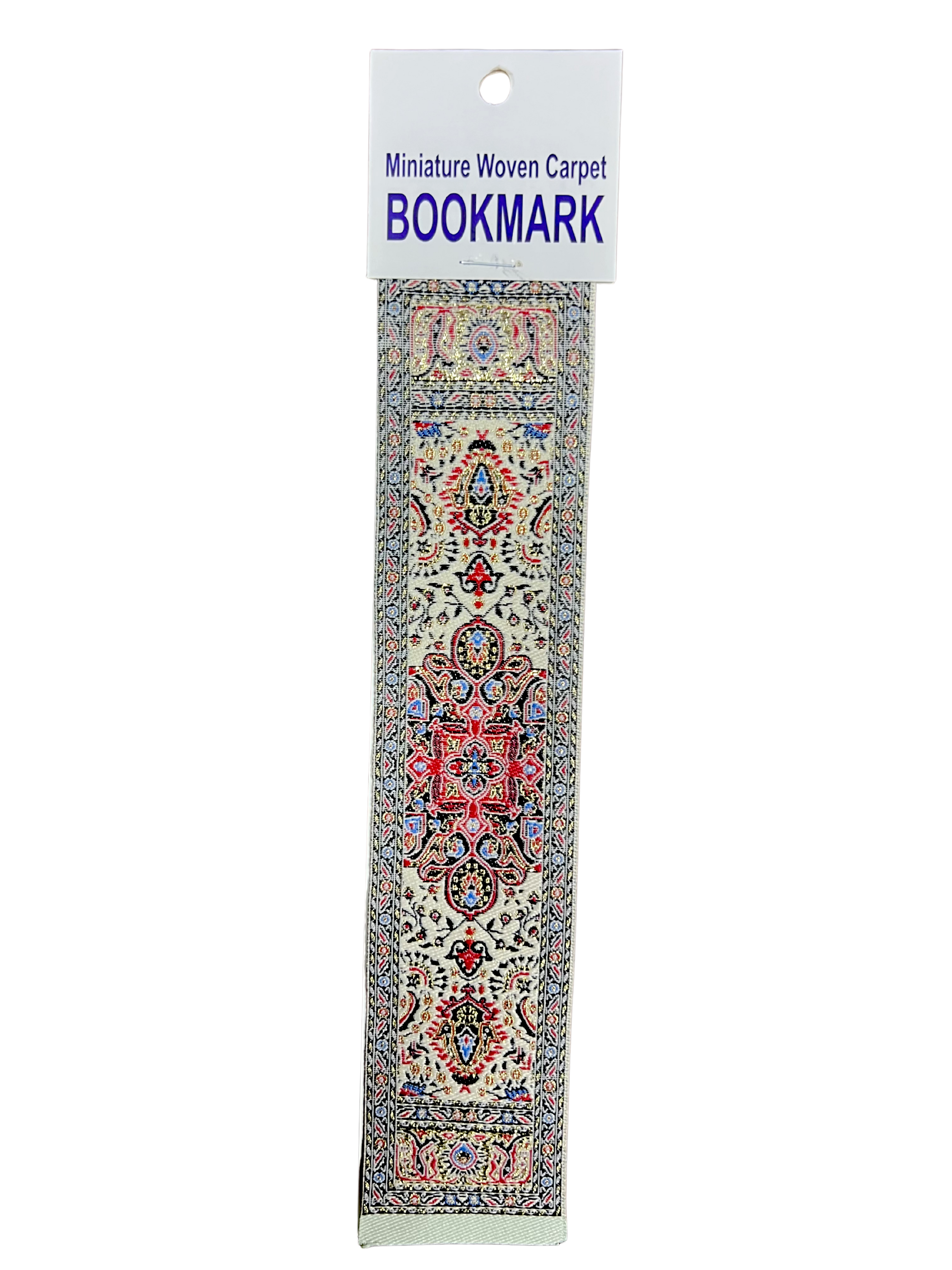 Woven Bookmarks Bulk Pack (100-Pack) – Assorted Designs, 2" x 9.5