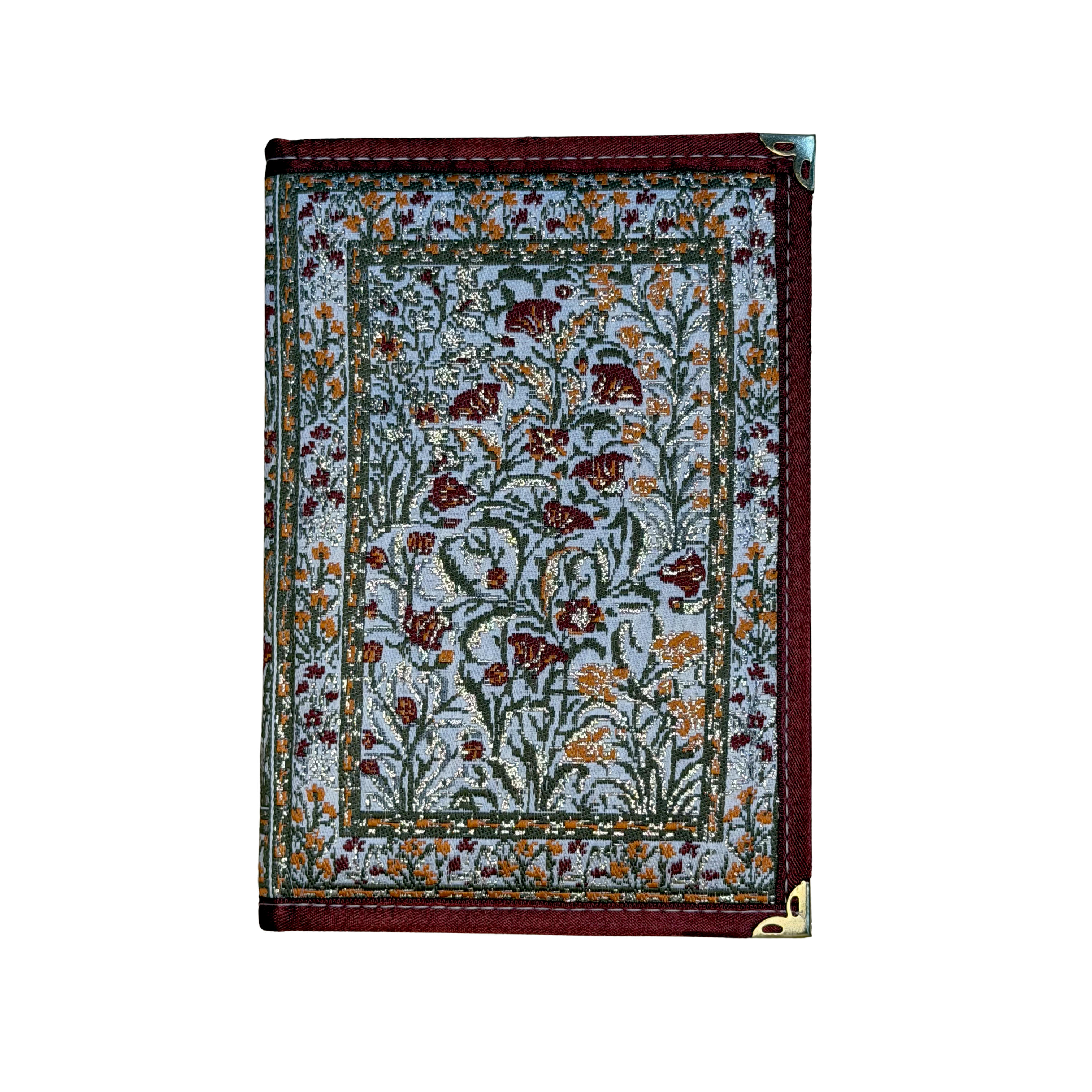 Woven Fabric Journal Notebook – Assorted Turkish Inspired Designs – 5.5 x 8 Inch Decorative Hardcover Notebook
