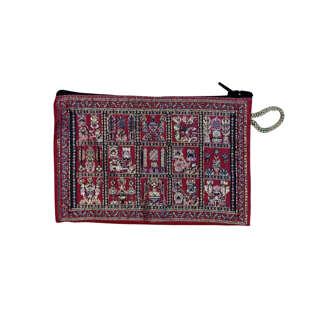 Small Woven Coin Purse & Mini Wallet (Assorted Designs)