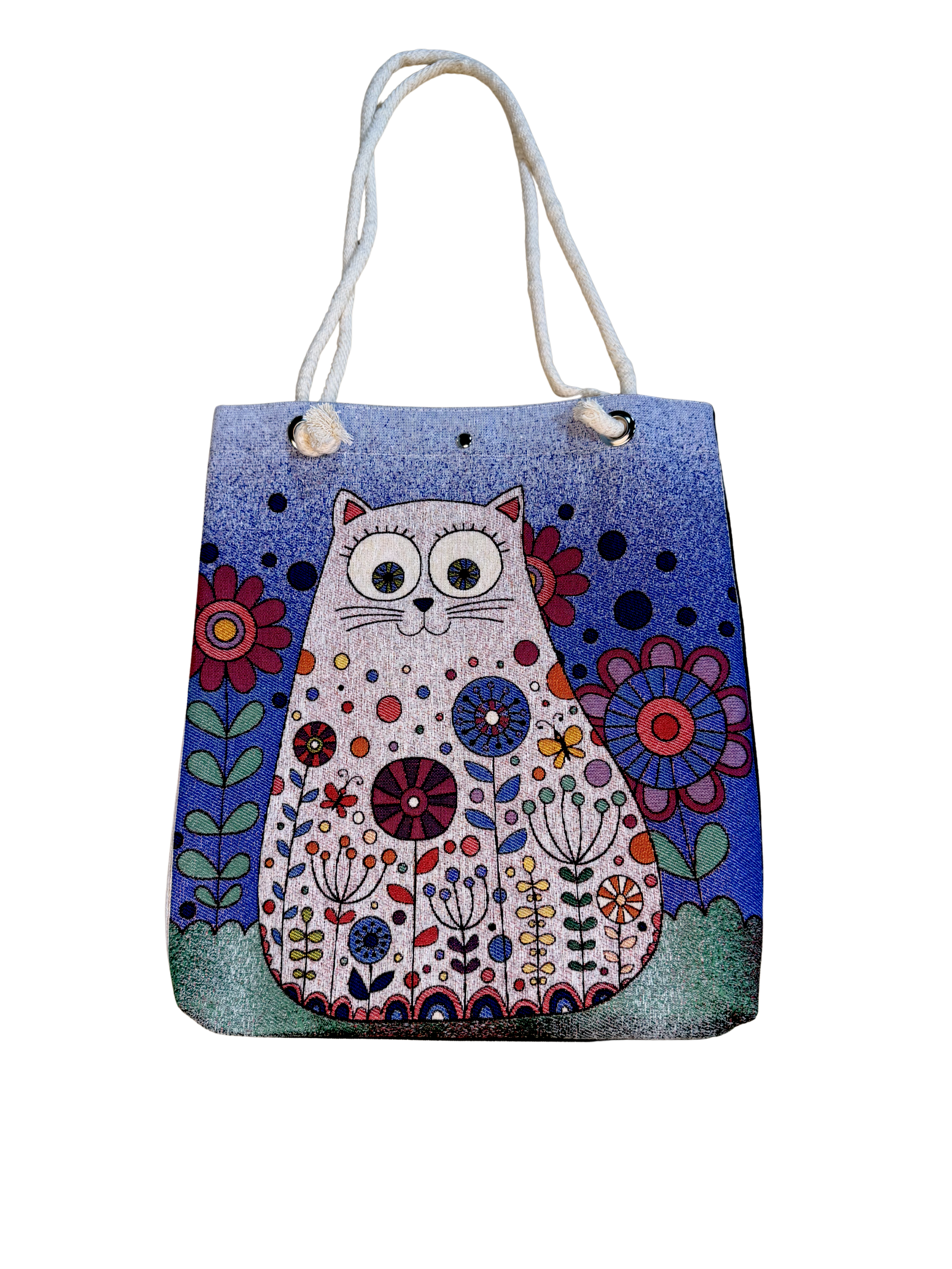 Wholesale Cotton Tote Bag Collection – Assorted Artistic Prints – Reusable Shoulder Bags – 13.5" x 16"