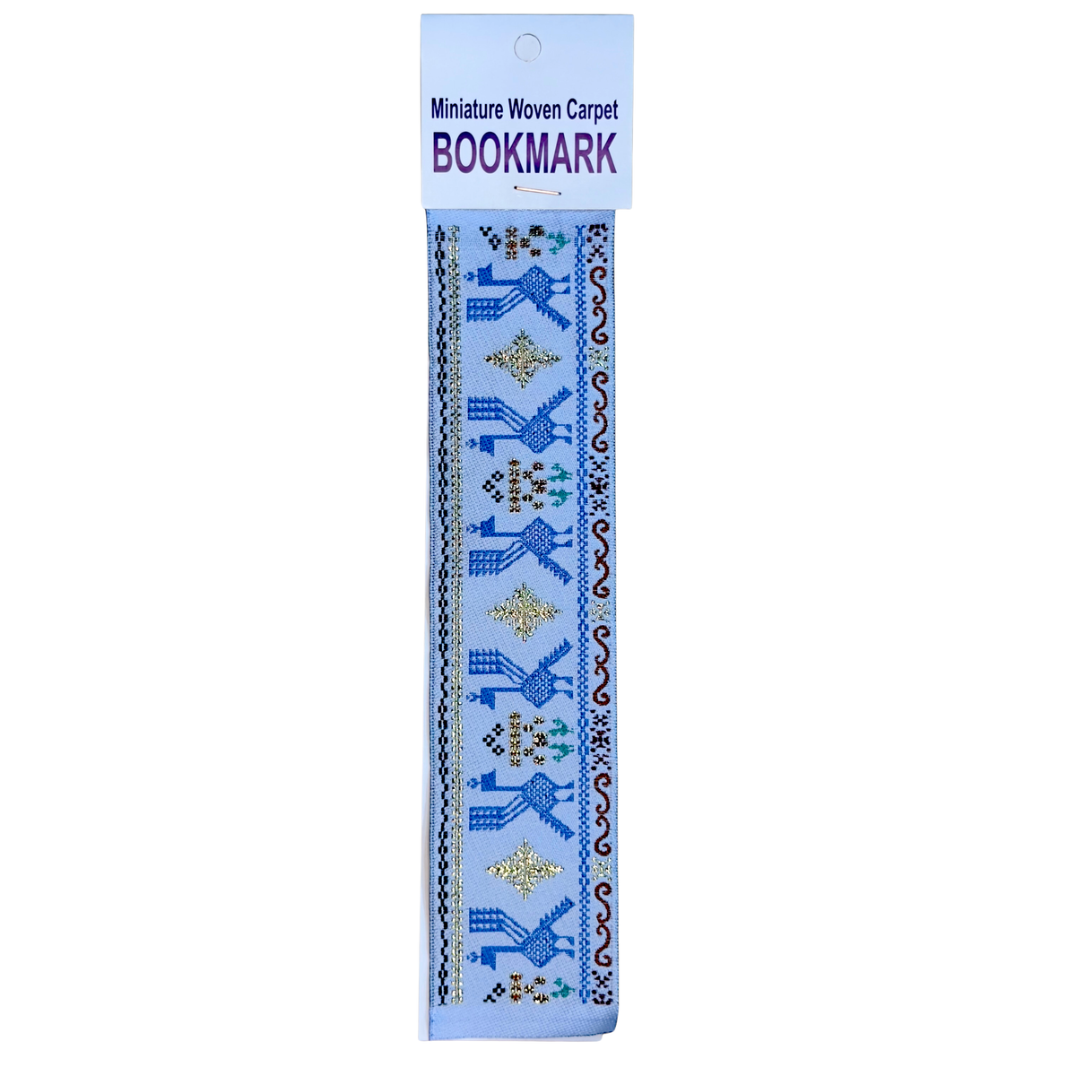 Woven Bookmarks Bulk Pack (100-Pack) – Assorted Designs, 2" x 9.5