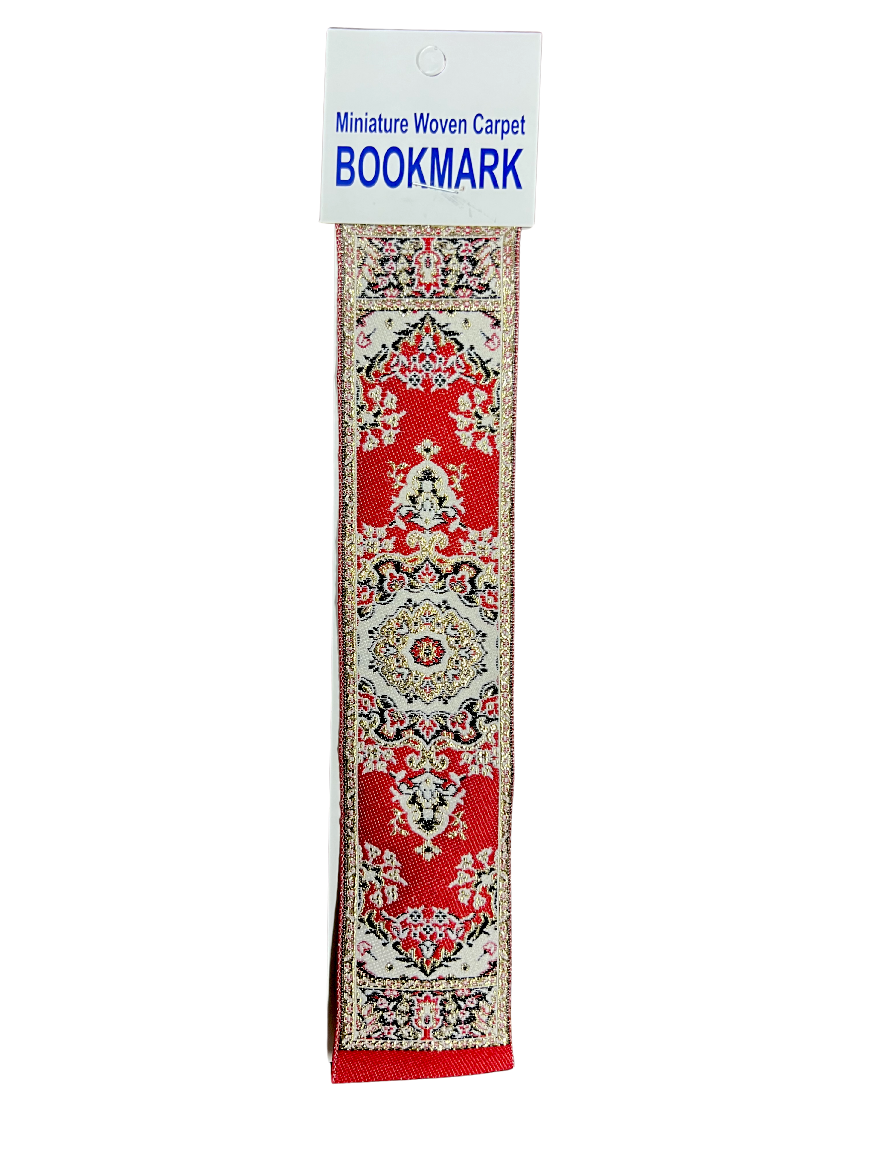 Woven Bookmarks Bulk Pack (100-Pack) – Assorted Designs, 2" x 9.5