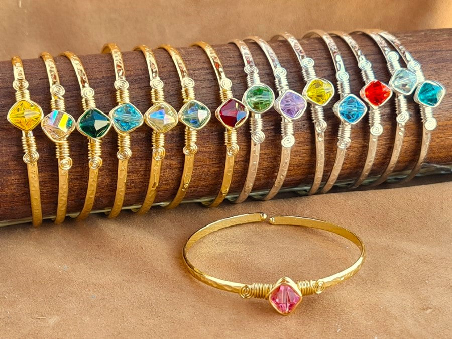 Handcrafted SVAROWSKI Stone Jewelry in Solid Copper with Silver & Gold Plating