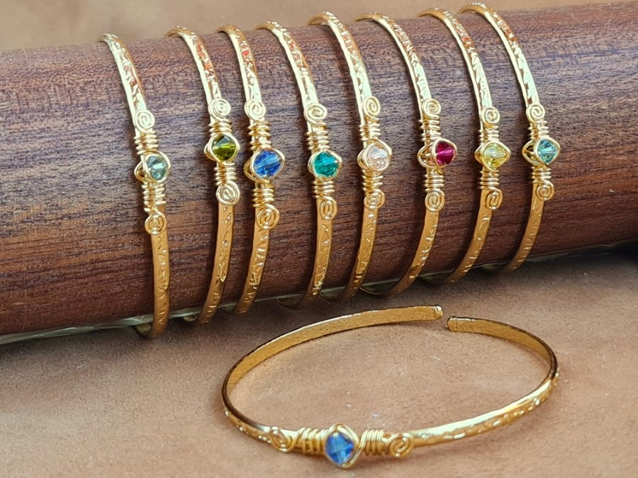 Handcrafted SVAROWSKI Stone Jewelry in Solid Copper with Silver & Gold Plating