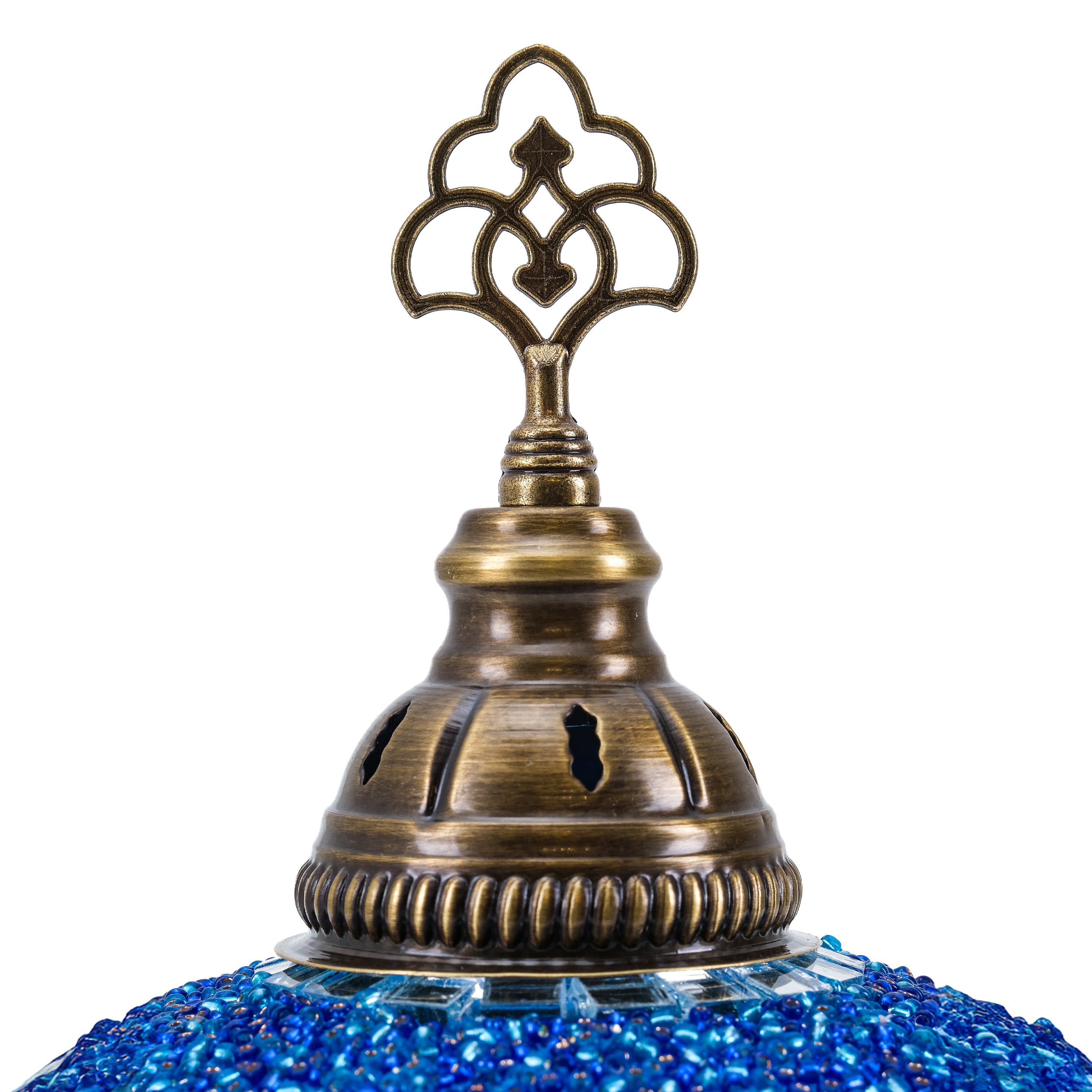 Mozaist Turkish Mosaic Table Lamp Blue Star