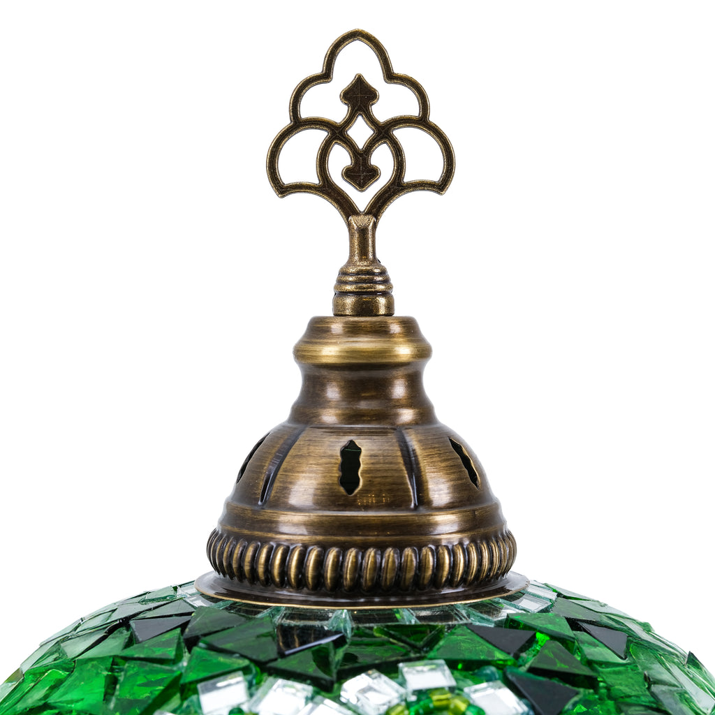 Mozaist Turkish Mosaic Table Lamp Green