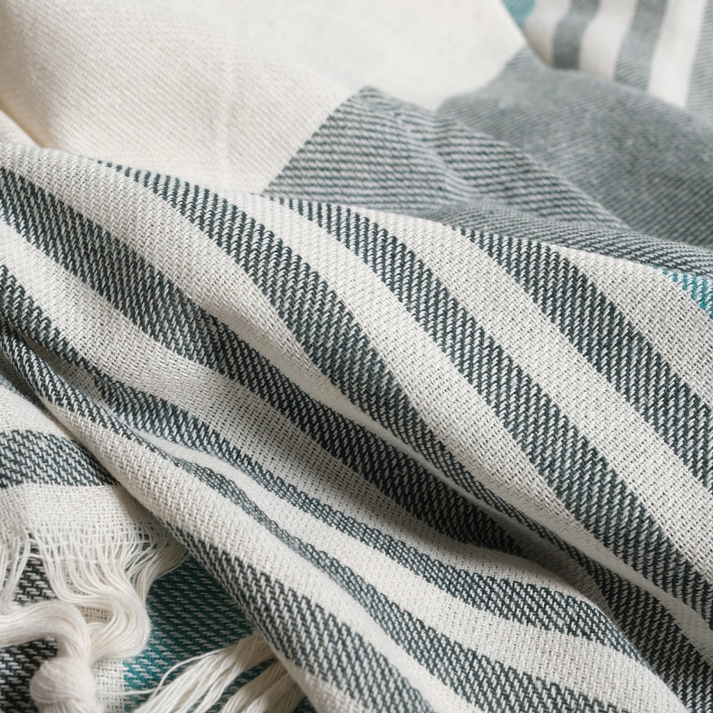 Water Green Premium Turkish Cotton Peshtemal – Lightweight Spa & Beach Towel, Soft, Absorbent & Quick Dry (APS-01)