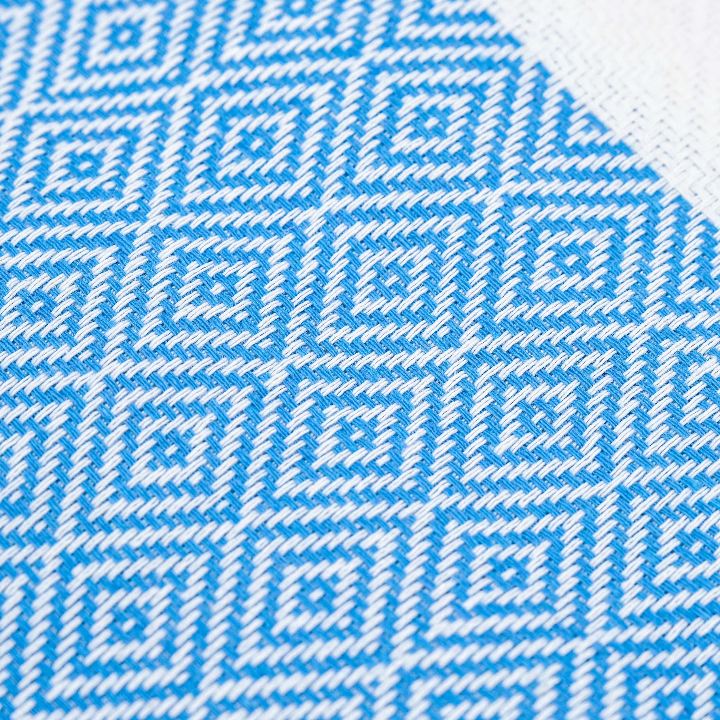 Turquoise Diamond Premium Turkish Cotton Peshtemal – Lightweight Spa & Beach Towel, Soft, Absorbent & Quick Dry (EPS-01)