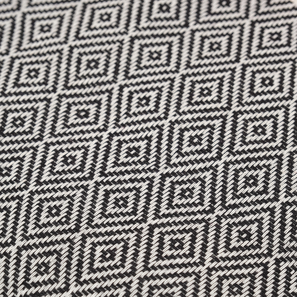 Black Diamond Premium Turkish Cotton Peshtemal – Lightweight Spa & Beach Towel, Soft, Absorbent & Quick Dry (EPS-01)