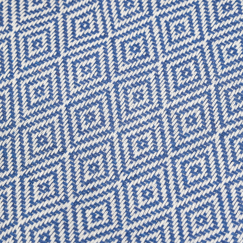 Blue Diamond Premium Turkish Cotton Peshtemal – Lightweight Spa & Beach Towel, Soft, Absorbent & Quick Dry (EPS-01)