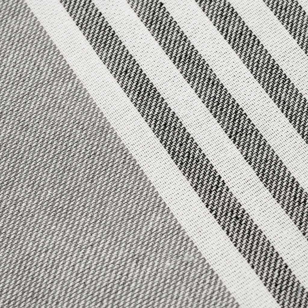 Grey Premium Turkish Cotton Peshtemal – Lightweight Spa & Beach Towel, Soft, Absorbent & Quick Dry (APS-01)