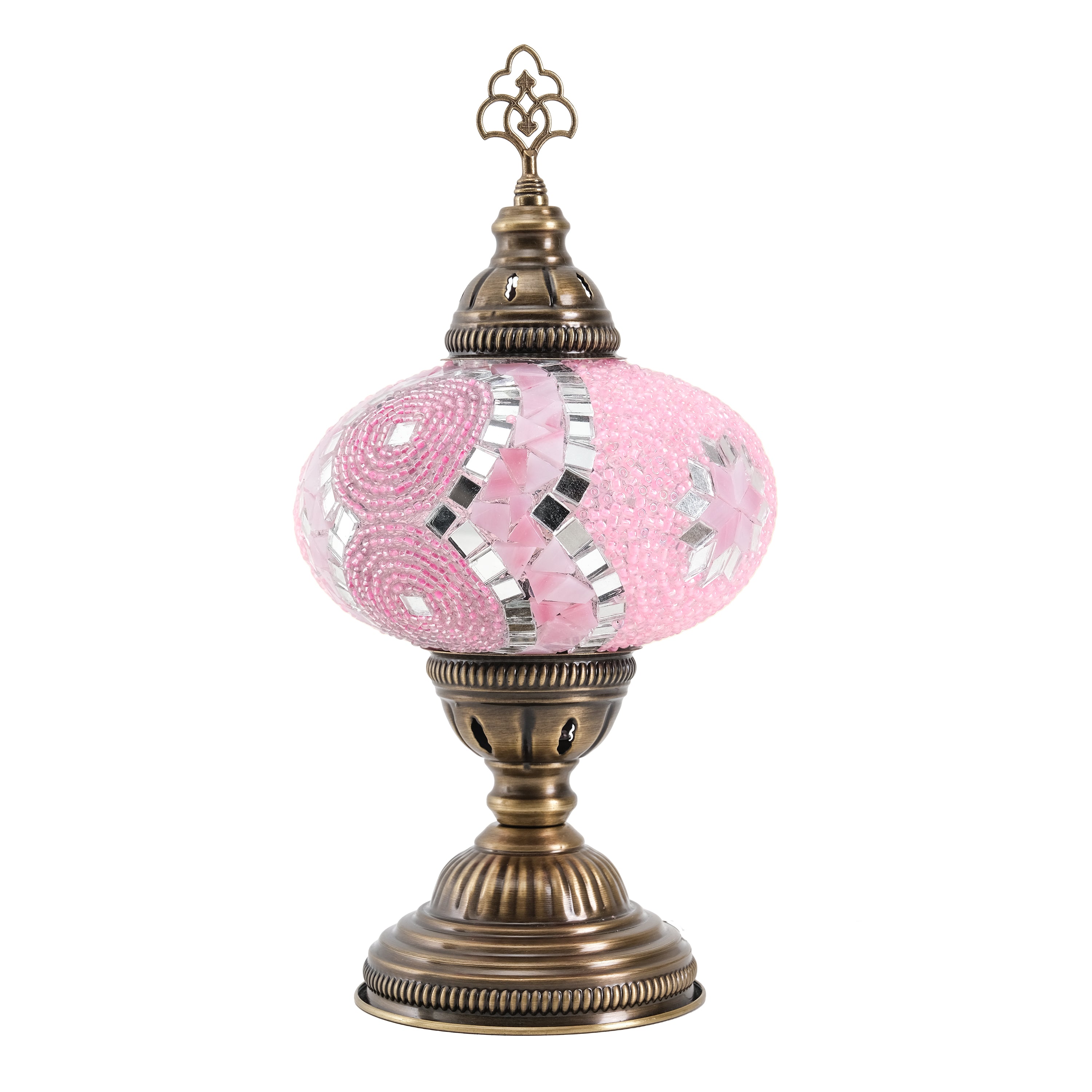 Mozaist Turkish Mosaic Table Lamp Pink