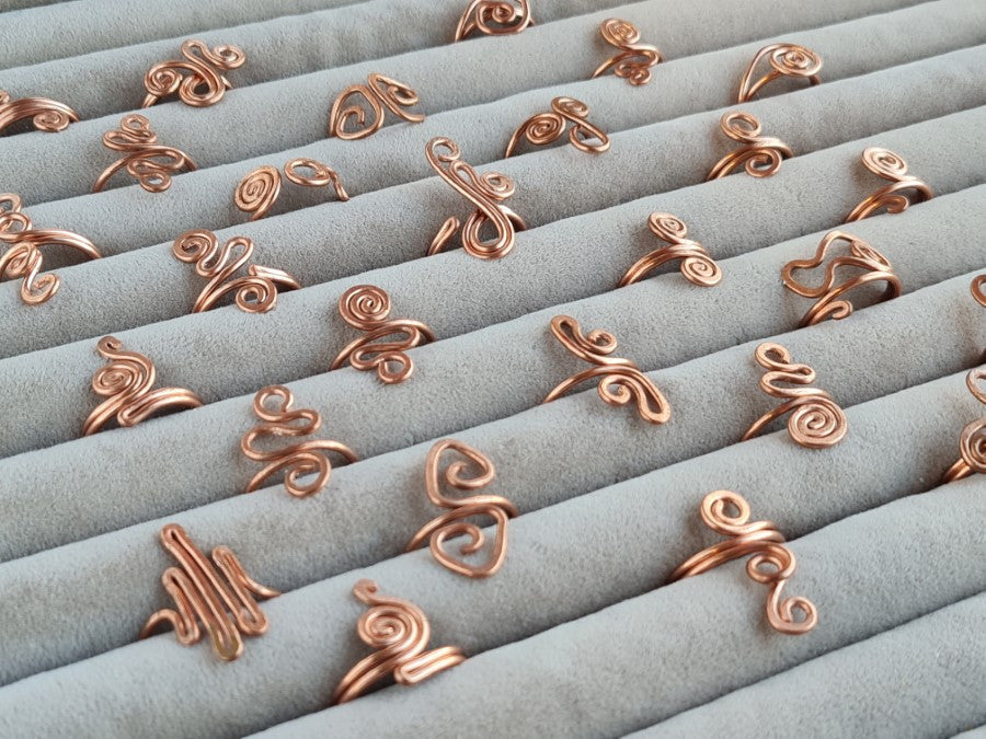 Handcrafted Ring Collection – Copper - Ring