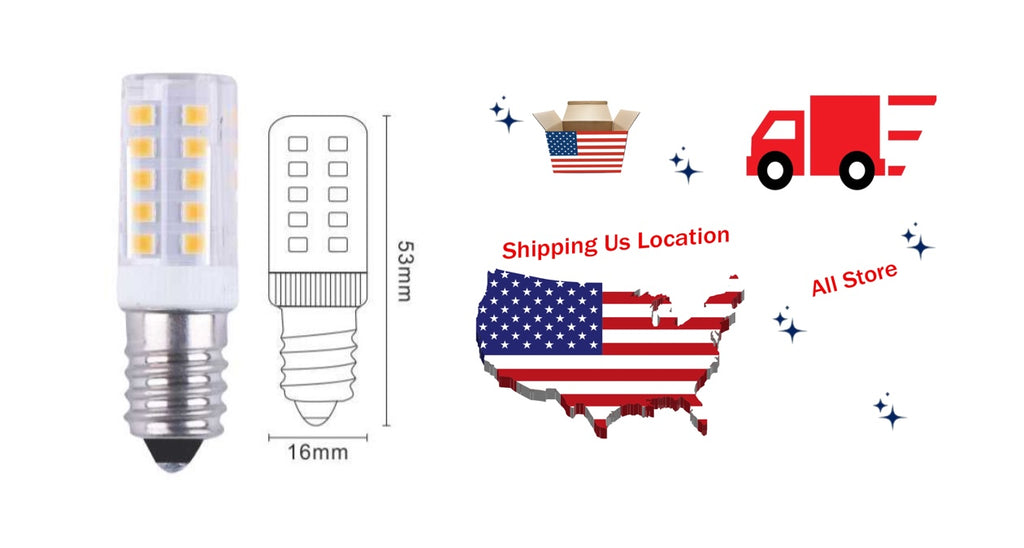 E12 Led Corn Light Bulb 3 Pack