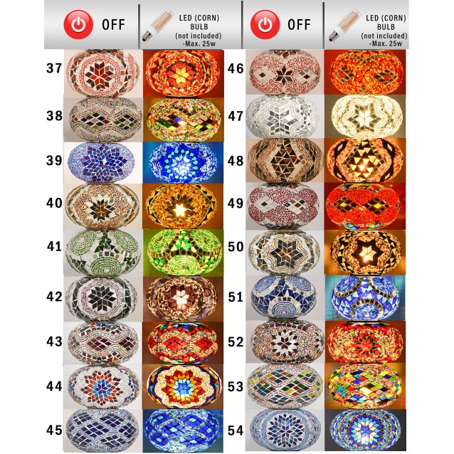 Customize 9 Globe Mosaic Sultan Chandeliers