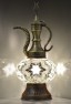 Pitcher (Teapot) Mosaic Table Lamp (White Star)