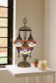 3 Globe Turkish Mosaic Table Lamp (Pride)