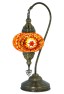 Turkish Swan Neck Mosaic Table Lamp (Venus Red)