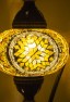 Turkish Swan Neck Mosaic Table Lamp (Yellow)