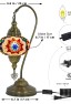 Turkish Swan Neck Mosaic Table Lamp (Mix Star)