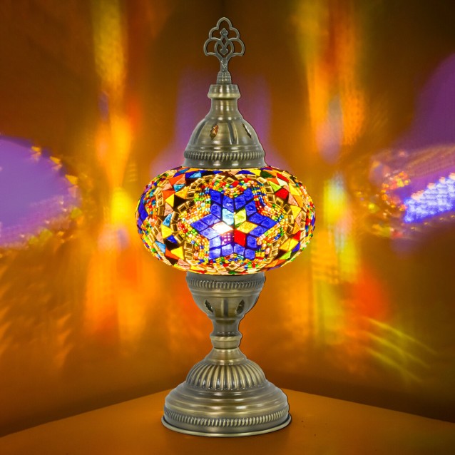 Turkish Mosaic Table Lamp (Queen Mix)