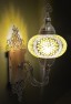 Hard-Wired Turkish Wall Sconce Lights (Yellow)