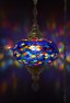 XL Mosaic Hanging Lamp (Blue Mix)