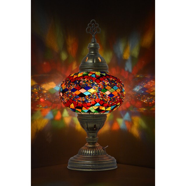 Customize Battery Operated Mosaic Table Lamps
